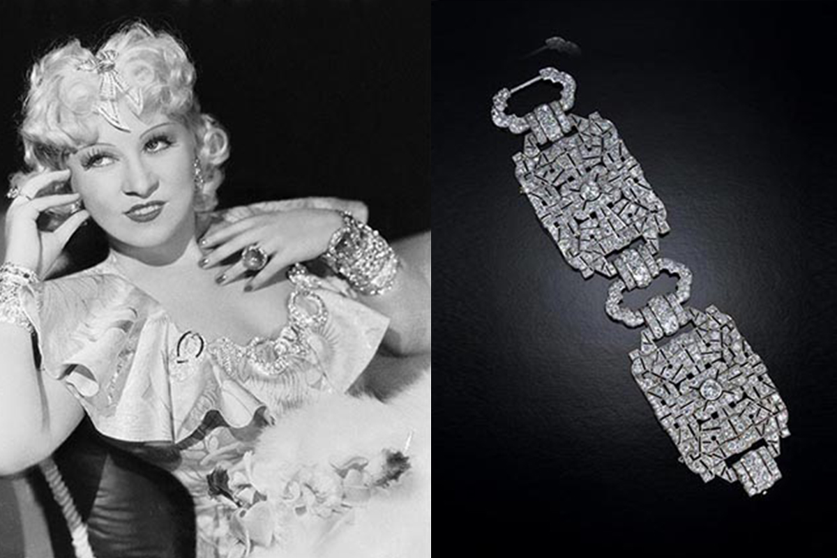 La meravigliosa storia d'amore dei gioielli di Mae West 